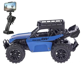 FPV Машинка на радіокеруванні RWD FPV C050 14.5 см Баггі з камерою Синій