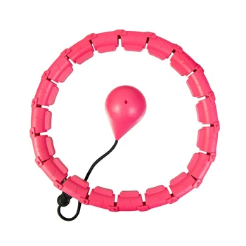 Хулахуп для похудения Hoola Hoop Massager масажний обруч для похудения (1010305-Pink)