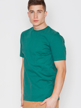 T-shirt męski bawełniany Visent V001 S Zielony (5902249100303)