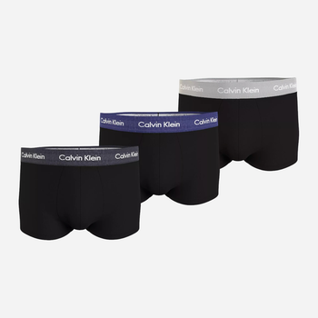 Zestaw majtek szorty Calvin Klein Underwear 0000U2664GH4X L 3 szt. Czarny (8720108811125)