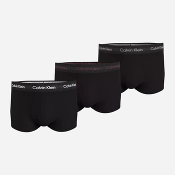 Zestaw majtek szorty Calvin Klein Underwear 0000U2664GH55 M 3 szt. Czarny (8720108811200)
