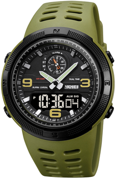 Наручные часы Skmei 1655AGBK Army Green-Black