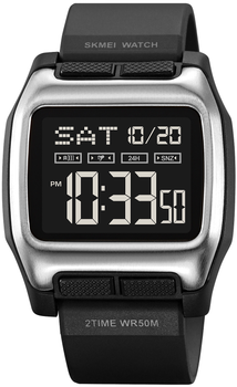 Наручний годинник Skmei 2193SIBK Silver-Black