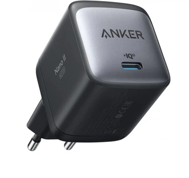 Зарядное устройство Anker PowerPort 715 Nano II - 65W USB-C GaN Black (A2663312)