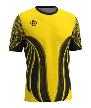 Волейбольна футболка чоловіча RIGO GRIF Black-Yellow M