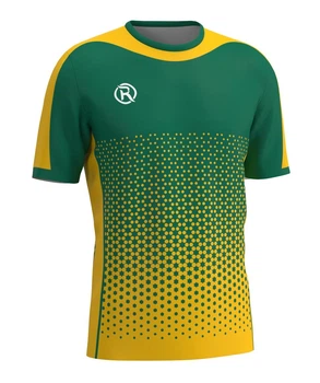 Волейбольная футболка мужская RIGO MAGIC Green-Yellow 2XL