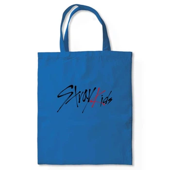 Сумка MD "Логотип Stray Kids" 37х41 Синій (MD-33-3971-40-23)