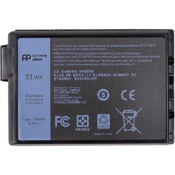 4342mAh 11.4V батарея 7WNW1 для Dell Latitude 5420 5424 Rugged, Latitude 7424 0DMF8C DMF8C GK3D3 0GK3D3 07WNW1