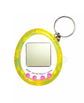 Тамагочи классический Tamagotchi (овал, прозрачный желтый)