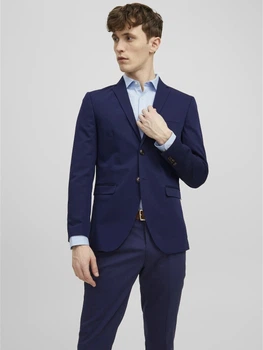 Піджак Jack & Jones 12199891 4XL (1065284XL) Синий