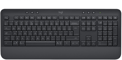 Клавіатура бездротова Logitech Signature K650 USB/Bluetooth DEU Graphite (920-010913)