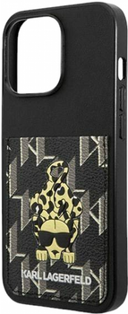 Панель CG Mobile Karl Lagerfeld Karlimals Cardslot для Apple iPhone 13/13 Pro Black (3666339049782)