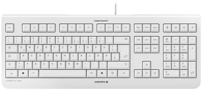 Клавіатура дротова Cherry KC 1000 USB DEU Grey (JK-0800DE-0)