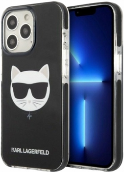 Панель CG Mobile Karl Lagerfeld Choupette Head для Apple iPhone 13/13 Pro Black (3666339048501)