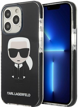 Панель CG Mobile Karl Lagerfeld Ikonik Karl для Apple iPhone 13/13 Pro Black (3666339048426)