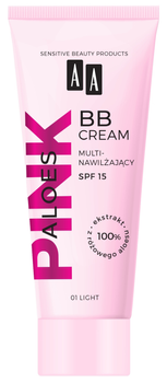 BB krem AA aloes pink BB cream multinawilżający 01 light 30 ml (5900116088570)