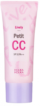 CC-крем для обличчя Holika Holika Petit CC Cream SPF 32 PA++ тонуючий Lively 30 мл (8806334390884)