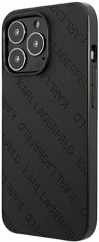 Панель CG Mobile Karl Lagerfeld Monogram Ikonik Patch для Apple iPhone 13 Pro Max Black (3666339049553)