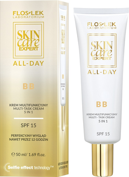 BB-крем Floslek Skin Care Expert Мультифункціональний 5 в 1 натуральний відтінок 50 мл (5905043006239)