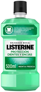 Еліксир для порожнини рота Listerine Dientes y Encías Enjuague Bucal 500 мл (3574661647579)