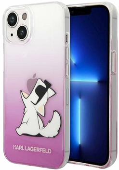 Панель CG Mobile Karl Lagerfeld Choupette Fun для Apple iPhone 14 Plus Pink (3666339086534)
