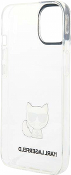 Etui CG Mobile Karl Lagerfeld Choupette Body do Apple iPhone 14 Plus Przezroczysty (3666339076528)