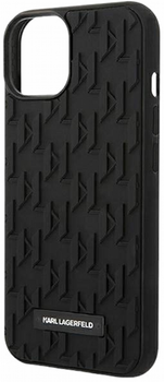Панель CG Mobile Karl Lagerfeld 3D Monogram для Apple iPhone 14 Plus Black (3666339085339)