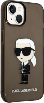 Панель CG Mobile Karl Lagerfeld Ikonik Karl Lagerfeld для Apple iPhone 14 Black (3666339087043)