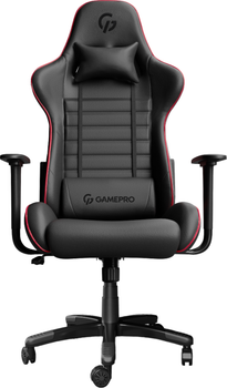 Кресло игровое GamePro Rush Black-Red (GC-575-Black-Red)