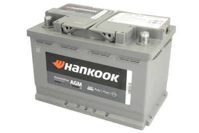 Автомобильный аккумулятор HANKOOK 12В 70Ач/760A (EN) START&STOP AGM (P+ стандарт)