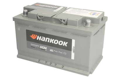 Автомобильный аккумулятор HANKOOK 12В 80Ач/800A (EN) START&STOP AGM (P+ стандарт)