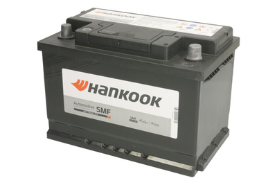 Автомобильный аккумулятор HANKOOK 12В 74Ач/680A (P+ стандарт)