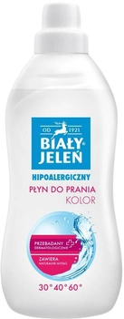 Засіб для прання кольорових тканин Biały Jeleń гіпоалергенний 1000 мл (5900133010745)