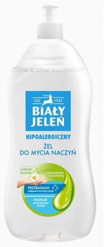 Гель для миття посуду Biały Jeleń гіпоалергенний 1000 мл (5900133006533)