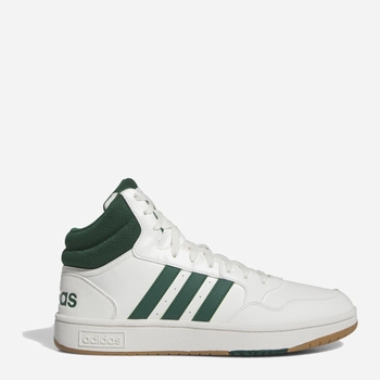 Sneakersy męskie na platformie wysokie Adidas Hoops 3.0 Mid IG5570 42.5 (UK 8.5) Białe (4066756004842)