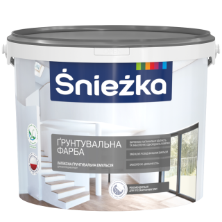 Ґрунтувальна латексна фарба для внутрішніх робіт Sniezka 1.4 кг