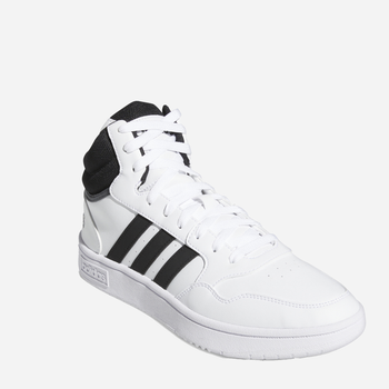 Чоловічі черевики високі Adidas Hoops 3.0 Mid GW3019 40.5 Білі (4064053690461)
