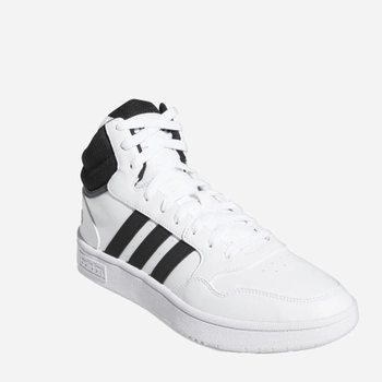 Чоловічі черевики високі Adidas Hoops 3.0 Mid GW3019 45.5 Білі (4064053694131)