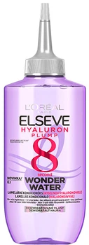 Ламелярна вода L'Oreal Paris Elseve Hyaluron Plump Wonder Water з ефектом ламінації для блиску та зволоження волосся 200 мл (3600524078195)