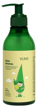 Żel pod prysznic Yumi Aloe Ananas aloesowy 400 ml (5902693162858)