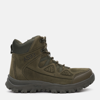Чоловічі тактичні черевики Alpine Crown 221023-007 45 Темно-зелені (2120583619814)