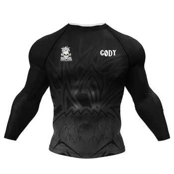 Рашгард Order компресійний для чоловіків для занять спортом (MMA, кікбоксинг, спорзал, біг) - XXL