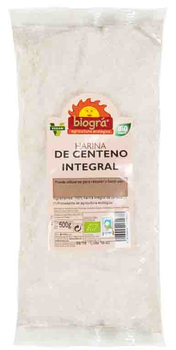 Mąka żytnia Biogra Bio Harina Integral razowa 500 g (8426904171677)