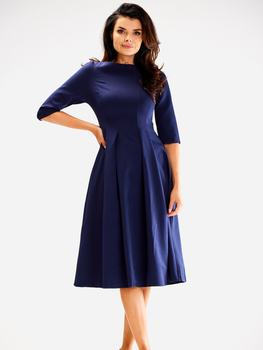 Сукня жіноча Awama A620 L Темно-синя (5902360584846)