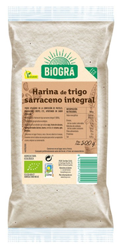 Mąka gryczana Biogra Bio Harina razowa 500 g (8426904172902)