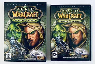 World of Warcraft The Burning Crusade Expansion Set + картонный футляр, Б/У, английская версия - диск для PC