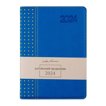 Ежедневник Leo Planner Destiny 2024 А5 368л слп/т синий (5056574423696)