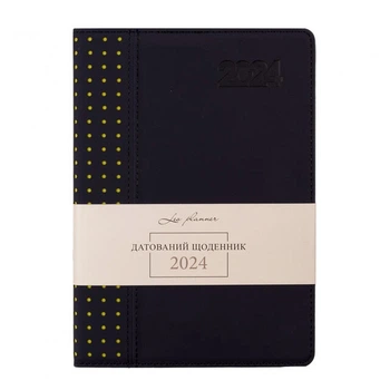 Ежедневник Leo Planner Destiny 2024 А5 368л слп/т графитовый (5056574423702)