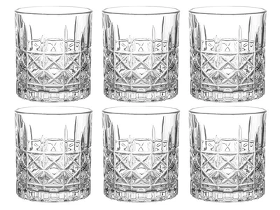Набор пордарочный стаканы для виски 6шт в коробке Decor LeGlass -002 Стекло 330 мл