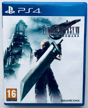 Final Fantasy VII Remake, Б/У, английская версия - диск для PlayStation 4